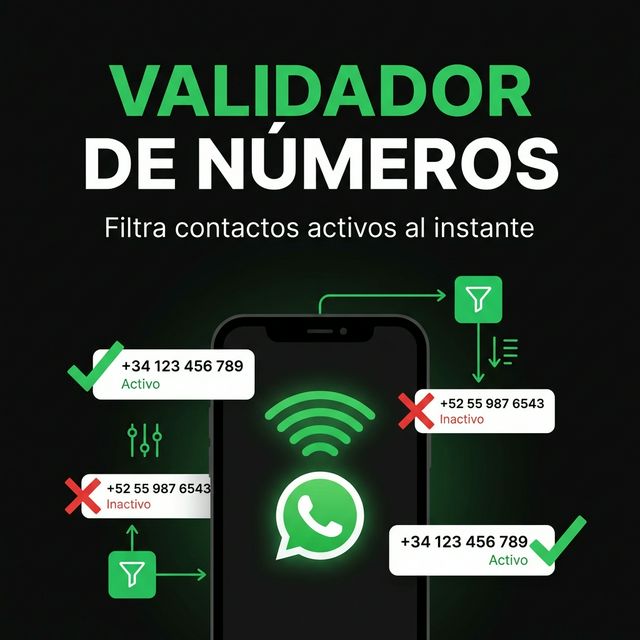Validador de números activos